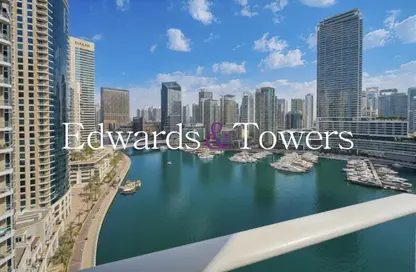 Apartment - 2 Bedrooms - 3 Bathrooms for rent in Aurora Tower - Marina Promenade - Dubai Marina - Dubai