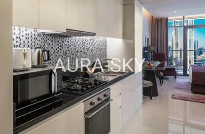 Hotel  and  Hotel Apartment - Studio - 1 for rent in Damac Maison Aykon City Hotel Apartments - Business Bay - Dubai