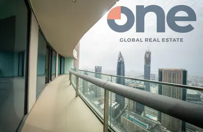 Apartment - 2 Bedrooms - 2 Bathrooms for rent in Burj Vista 1 - Burj Vista - Downtown Dubai - Dubai