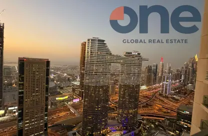 شقة - 2 غرف نوم - 2 حمامات للايجار في برج فيستا - برج فيستا - وسط مدينة دبي - دبي