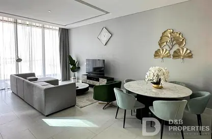 شقة - 2 غرف نوم - 4 حمامات للايجار في فندق ومساكن إس إل إس دبي - الخليج التجاري - دبي