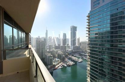 Apartment - 1 Bedroom - 2 Bathrooms for rent in Marina Quays West - Marina Quays - Dubai Marina - Dubai