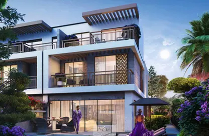 تاون هاوس - 4 غرف نوم - 3 حمامات للبيع في فايوليت 4 - فيوليت - داماك هيلز 2 - دبي