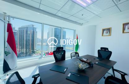 Office Space - Studio - 1 Bathroom for rent in The Prime Tower - Business Bay - Dubai