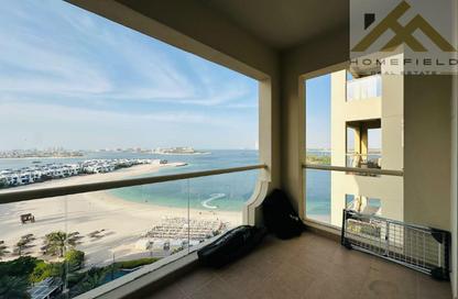 Apartment - 1 Bedroom - 2 Bathrooms for rent in Al Hatimi - Shoreline Apartments - Palm Jumeirah - Dubai