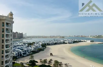 Apartment - 1 Bedroom - 2 Bathrooms for rent in Al Hatimi - Shoreline Apartments - Palm Jumeirah - Dubai