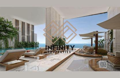 Apartment - Studio - 1 Bathroom for sale in Al Watan Tower - Ajman Corniche Road - Ajman