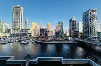Apartment - 2 Bedrooms - 3 Bathrooms for rent in Marina Wharf 1 - Marina Wharf - Dubai Marina - Dubai