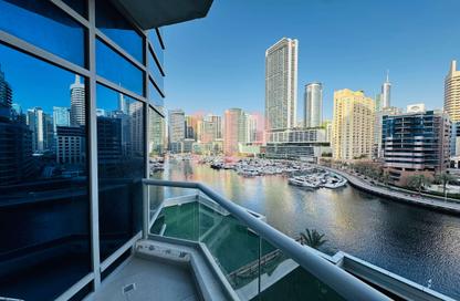 Apartment - 2 Bedrooms - 3 Bathrooms for rent in Marina Wharf 1 - Marina Wharf - Dubai Marina - Dubai