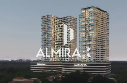 Apartment - Studio - 1 Bathroom for sale in Samana Barari Views 2 - Majan - Dubai Land - Dubai