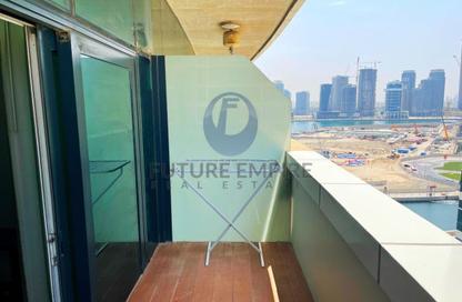 Apartment - 1 - 1 for rent in Bay's Edge - Business Bay - Dubai