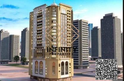 Apartment - Studio - 1 Bathroom for sale in Nuaimia Two Tower - Al Nuaimiya - Ajman Apartment - Studio - 1 Bathroom for sale in Nuaimia Two Tower - Al Nuaimiya - Ajman