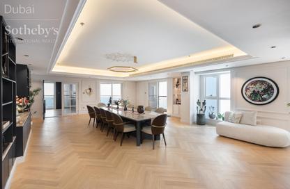 Penthouse - 5 Bedrooms - 6 Bathrooms for rent in Princess Tower - Dubai Marina - Dubai
