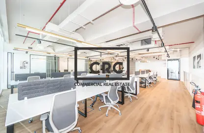 Office Space - Studio - 1 Bathroom for rent in Burj Al Salam - Sheikh Zayed Road - Dubai