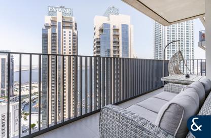 Apartment - 2 - 2 for rent in Creek Horizon Tower 2 - Creek Horizon - Dubai Creek Harbour (The Lagoons) - Dubai