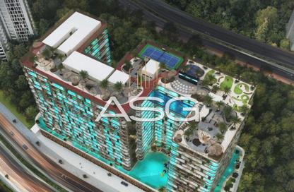 Apartment - Studio - 1 Bathroom for sale in Peace Lagoons II by Peace Homes - Dubai Land Residence Complex - Dubai Apartment - Studio - 1 Bathroom for sale in Peace Lagoons II by Peace Homes - Dubai Land Residence Complex - Dubai