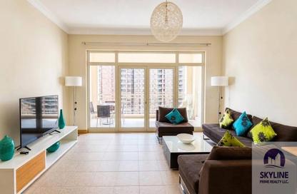 Apartment - 2 - 3 for rent in Al Das - Shoreline Apartments - Palm Jumeirah - Dubai