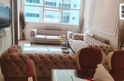 Apartment - 2 Bedrooms - 3 Bathrooms for rent in Ajman One Towers - Al Sawan - Ajman