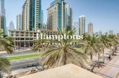 شقة - غرفة نوم - 1 حمام للايجار في كلارين بوديوم - أبراج كلارين - وسط مدينة دبي - دبي