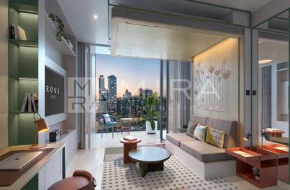 Apartment - Studio - 1 Bathroom for sale in Rove Home Marasi Drive - Business Bay - Dubai