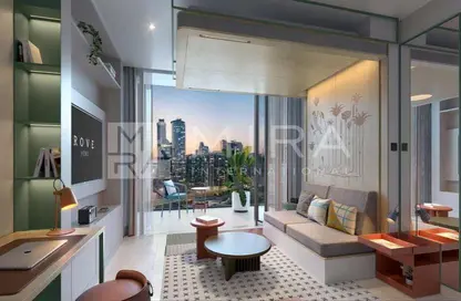 شقة - 1 حمام للبيع في روف هوم مراسي درايف - الخليج التجاري - دبي