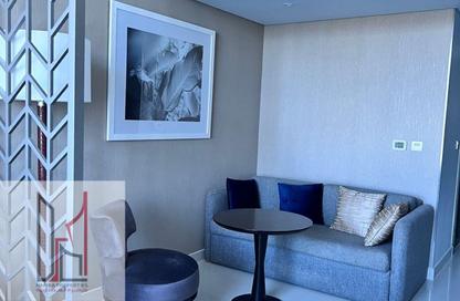 Apartment - Studio - 1 Bathroom for rent in Damac Maison Prive A - Damac Maison Prive - Business Bay - Dubai