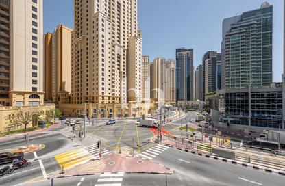 شقة - غرفة نوم - 2 حمامات للايجار في برج التألق 2 - أبراج البريق - دبي مارينا - دبي