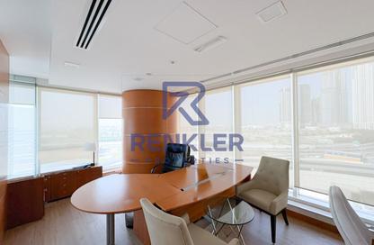 Office Space - Studio - 1 for rent in Churchill Executive Tower - Churchill Towers - Business Bay - Dubai