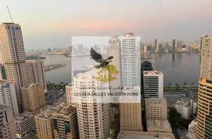 Apartment - 2 Bedrooms - 3 Bathrooms for rent in Rose Tower 1 - Rose Tower - Al Khan - Sharjah