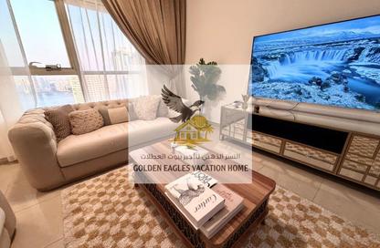 Apartment - 2 Bedrooms - 3 Bathrooms for rent in Rose Tower 1 - Rose Tower - Al Khan - Sharjah