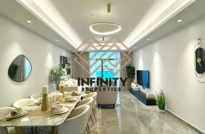 Apartment - 2 Bedrooms - 3 Bathrooms for sale in Ajman Creek Towers - Al Rashidiya 1 - Al Rashidiya - Ajman