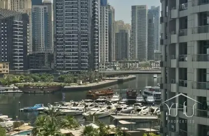 شقة - غرفة نوم - 2 حمامات للايجار في البلفدير - دبي مارينا - دبي