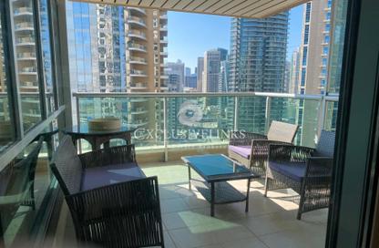 Apartment - 2 Bedrooms - 3 Bathrooms for rent in Al Yass Tower - Dubai Marina Towers - Dubai Marina - Dubai