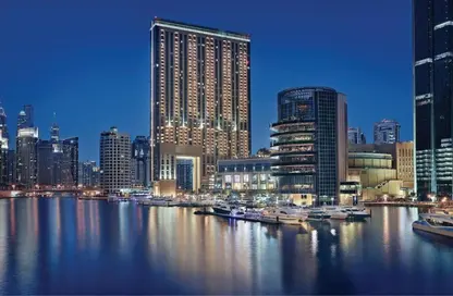 Apartment - 1 Bedroom - 1 Bathroom for rent in JW Marriott Hotel Marina - Dubai Marina - Dubai
