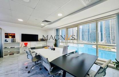 Office Space - Studio - 1 Bathroom for rent in Goldcrest Executive - JLT Cluster C - Jumeirah Lake Towers - Dubai