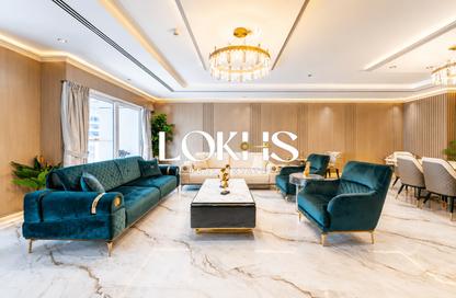 Apartment - 4 Bedrooms - 6 Bathrooms for rent in Elite Residence - Dubai Marina - Dubai