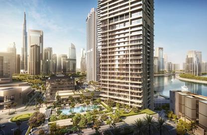 Apartment - Studio - 1 Bathroom for sale in Peninsula Four - Peninsula - Business Bay - Dubai