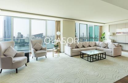 Penthouse - 3 Bedrooms - 4 Bathrooms for rent in Intercontinental Residence Suites - Marsa Plaza - Dubai Festival City - Dubai