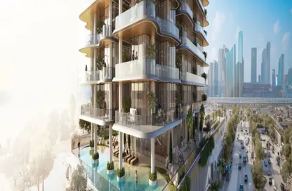 Apartment - 1 Bedroom - 2 Bathrooms for sale in Orvessa Residences - Al Furjan - Dubai