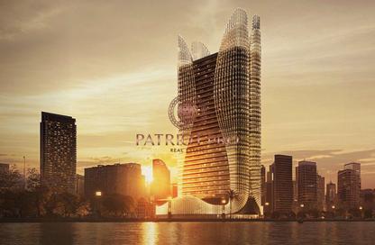 Apartment - Studio - 1 Bathroom for sale in Binghatti Skyhall - Business Bay - Dubai