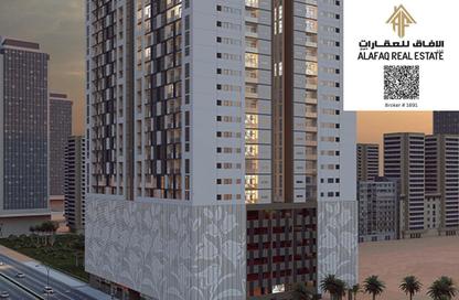 Apartment - 1 Bedroom - 2 Bathrooms for sale in Bluebell Residence - Al Amerah - Ajman
