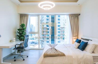 Apartment - Studio - 1 Bathroom for rent in Me Do Re Tower - JLT Cluster L - Jumeirah Lake Towers - Dubai
