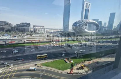 مركز أعمال - استوديو - 2 حمامات للايجار في برج لطيفة - شارع الشيخ زايد - دبي