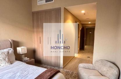 Apartment - Studio - 1 Bathroom for rent in Azizi Riviera 48 - Azizi Riviera - Meydan One - Meydan - Dubai