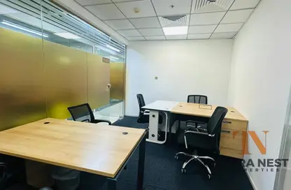 Office Space - Studio - 1 Bathroom for rent in The Binary Tower - Business Bay - Dubai