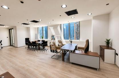Office Space - Studio - 1 Bathroom for rent in The Prism - Business Bay - Dubai