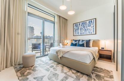 شقة - غرفة نوم - 1 حمام للايجار في برج Marina Vista 1 - مارينا فيستا - إعمار بيتشفرونت - دبي هاربور - دبي