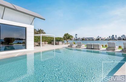 Villa - 7 Bedrooms - 7+ Bathrooms for rent in Signature Villas Frond K - Signature Villas - Palm Jumeirah - Dubai