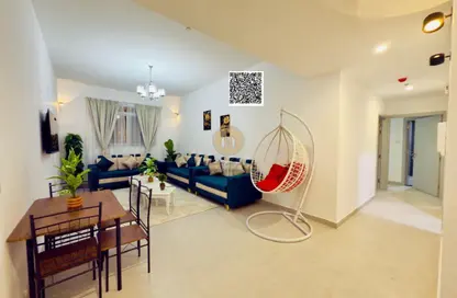 Apartment - 2 Bedrooms - 3 Bathrooms for rent in Ajman Corniche Residences - Ajman Corniche Road - Ajman