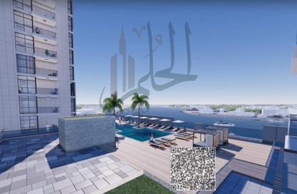 Apartment - 1 Bedroom - 2 Bathrooms for sale in Ajman Creek Towers - Al Rashidiya 1 - Al Rashidiya - Ajman